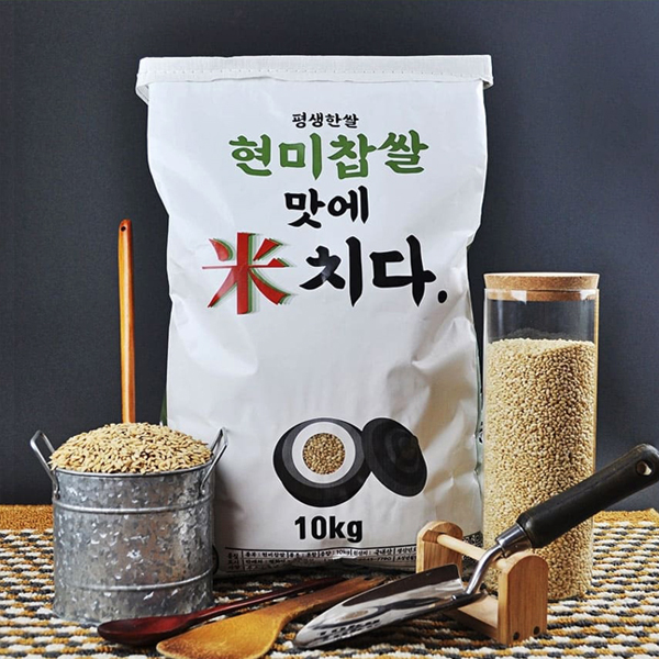 [평화영농조합법인]평생한쌀 2022년 밥맛 좋은 찹쌀 현미 상등급(동진)