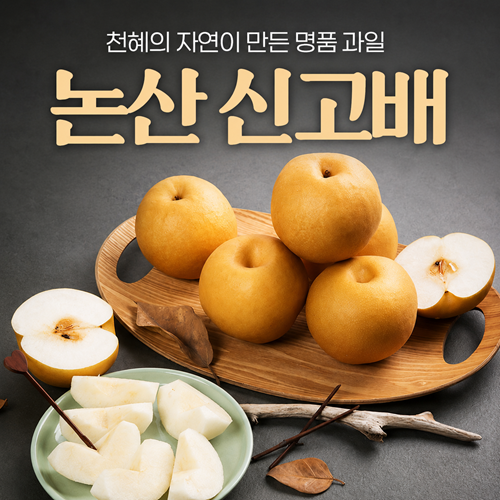 (논산시농협조합공동사업법인)논산 실속 배 선물세트 (7.5kg) - 9월 7일 이후 출고 예정