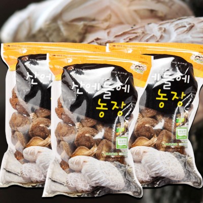[산에들에표고농장]건표고버섯(大) 230g / 무농약인증 / 원목재배