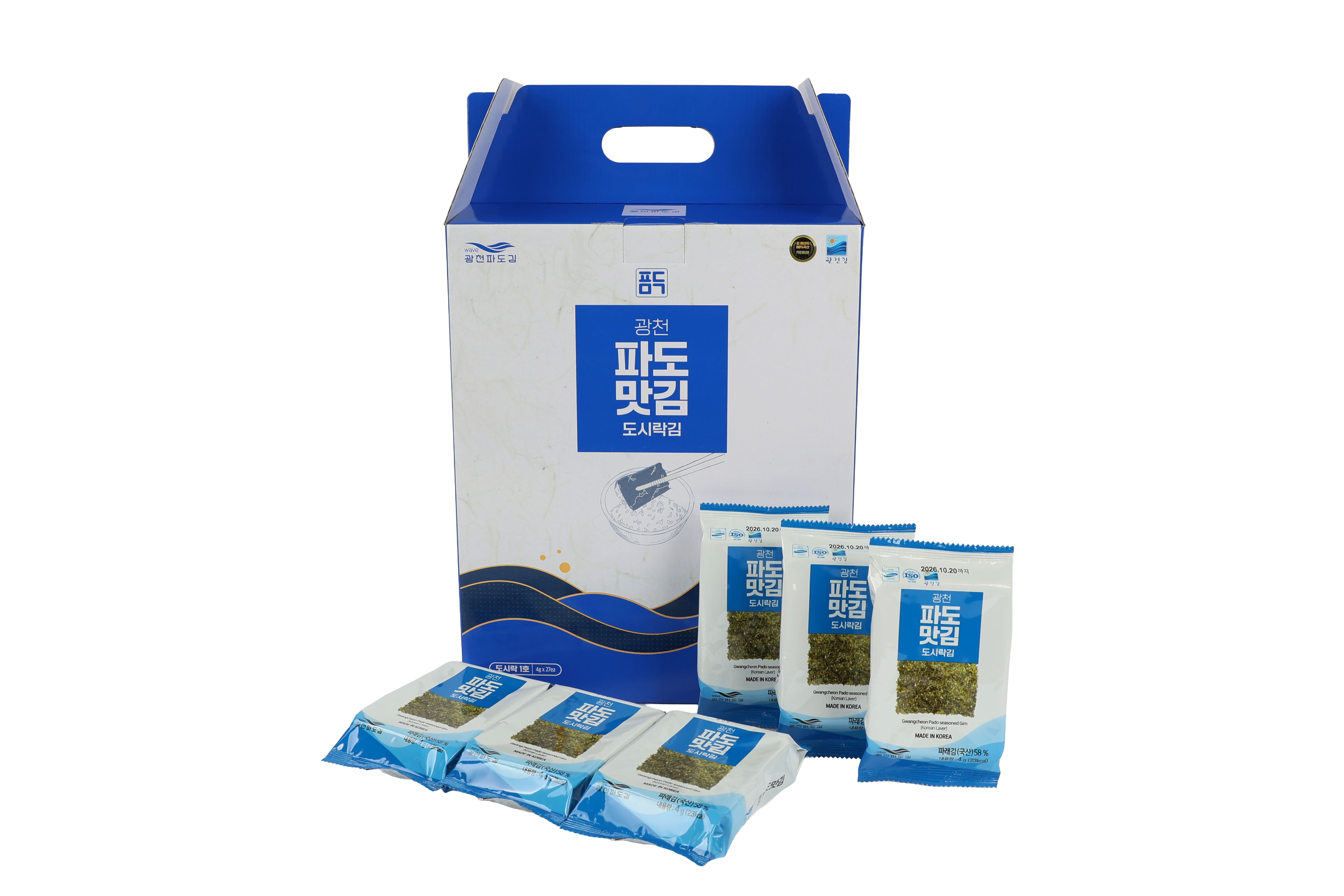 (광천파도김)광천파도맛김 도시락김