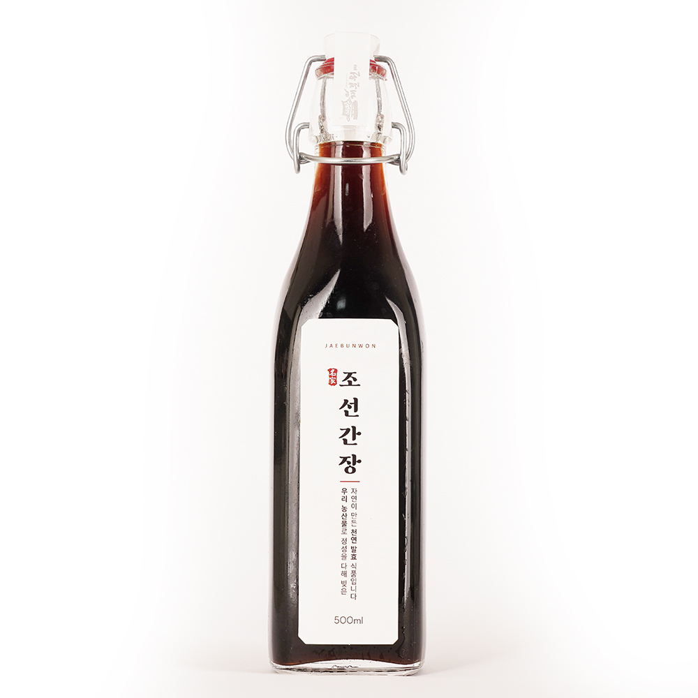 (재분식품)재분원 조선간장 500ml x 1개