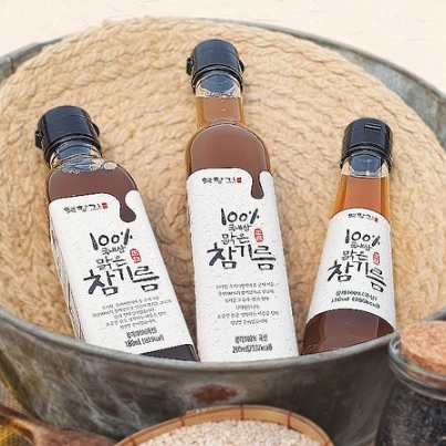 (옛향기마을방앗간) 옛향기마을 참기름(110ml/180ml/260ml)
