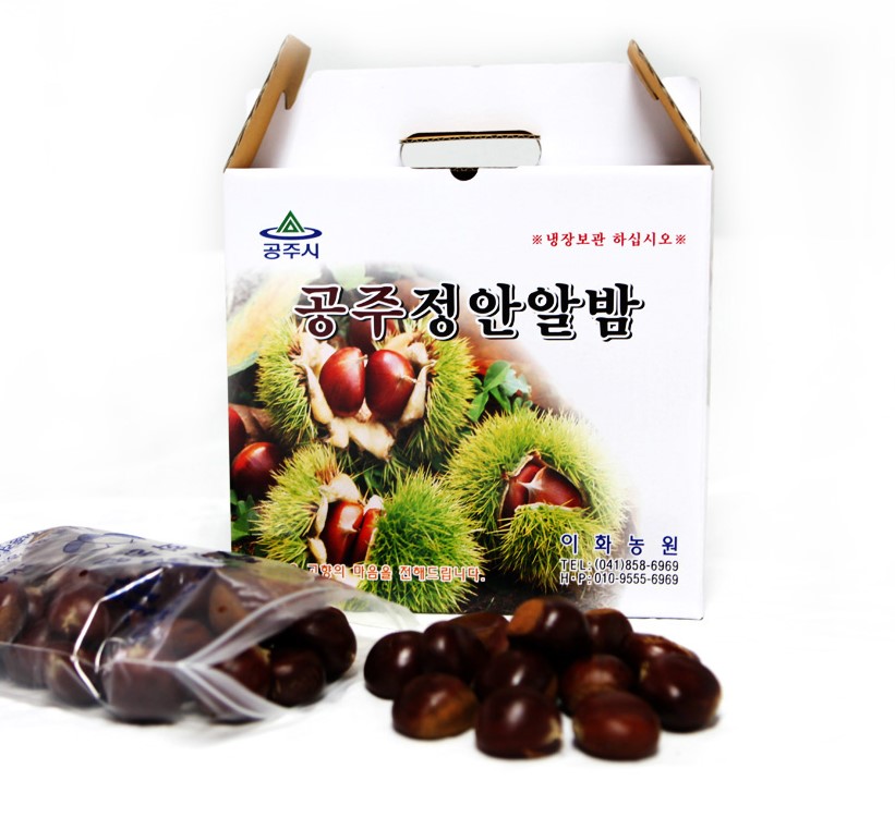 (26년 추석)(이화농원) 이화농원 정안옥광밤(2kg/4kg, 대/특)