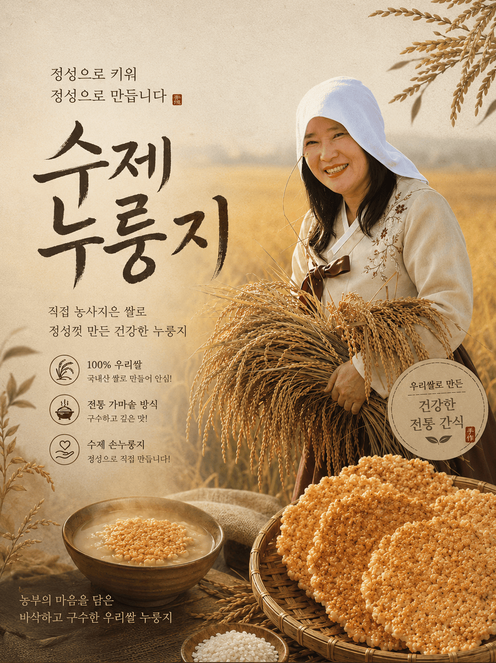 (26년 추석)(누룽지행복) 누룽지(끓임용)
