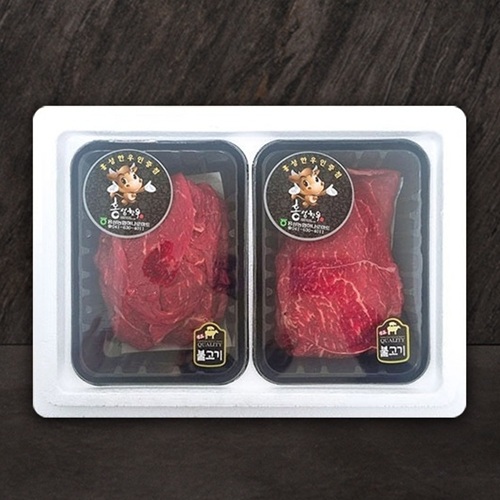 (26년 추석)(홍성농협하나로마트) 한우1등급(암소)불고기세트 1kg(불고기500g*2)