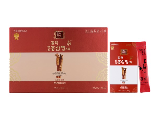 (26년 추석)(농업회사법인 천년홍삼 유한회사) 활력 발효홍삼정 스틱