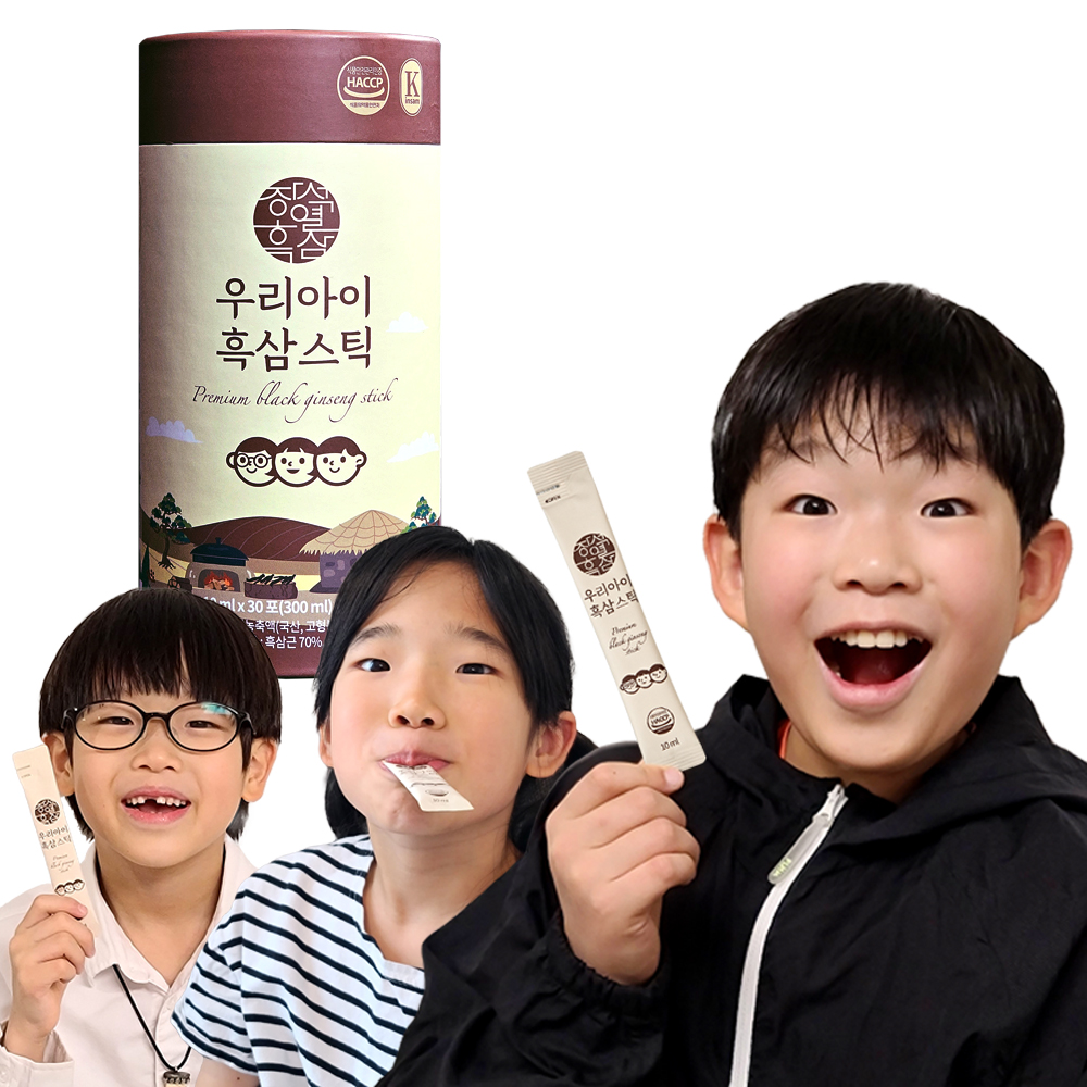 (26년 추석)(장석열흑삼구증구포) 우리아이 흑삼스틱