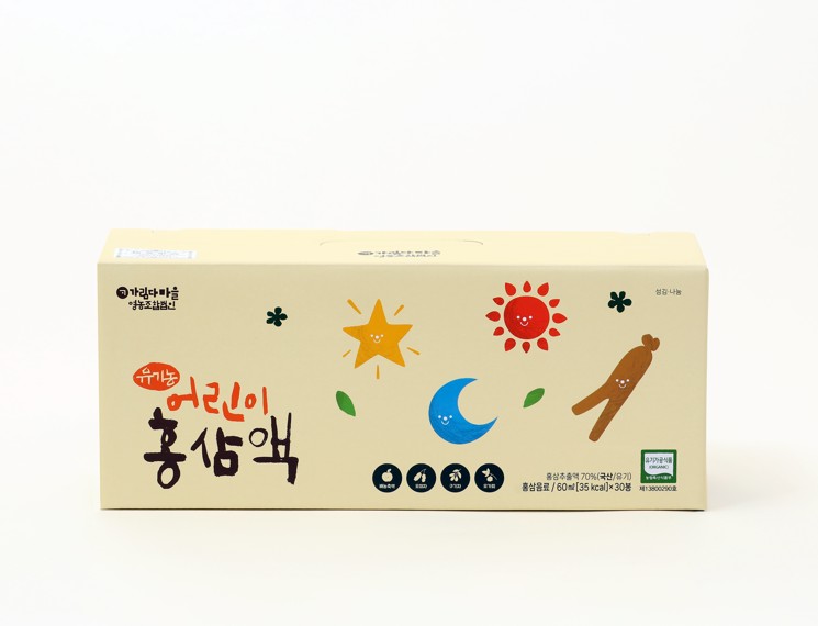 (26년 추석)(가림다마을영농조합) 유기농 어린이홍삼액