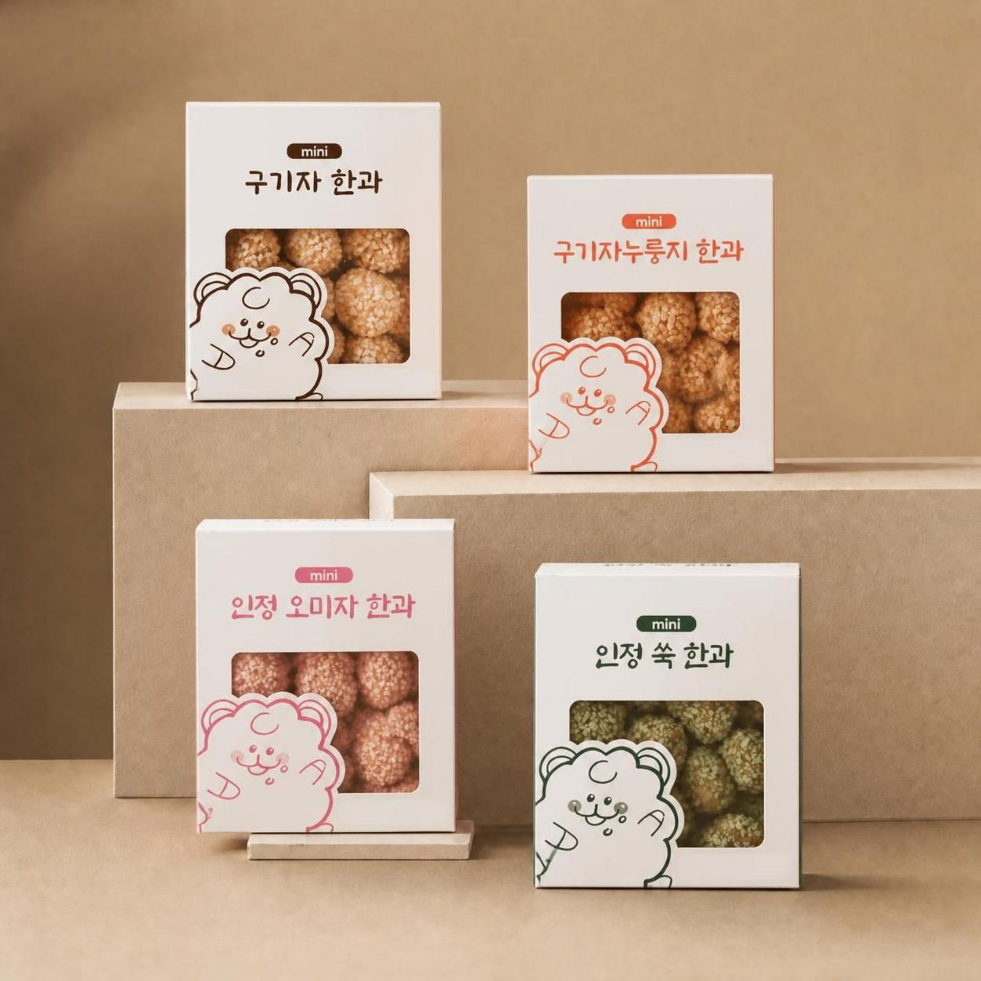 (26년 추석)(청양구기자영농조합법인) 미니한과 4종 선물세트