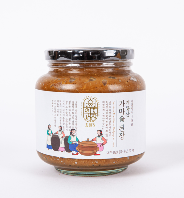 (26년 희망드림)(효원장) 계룡산가마솥된장 (1kg/2kg)