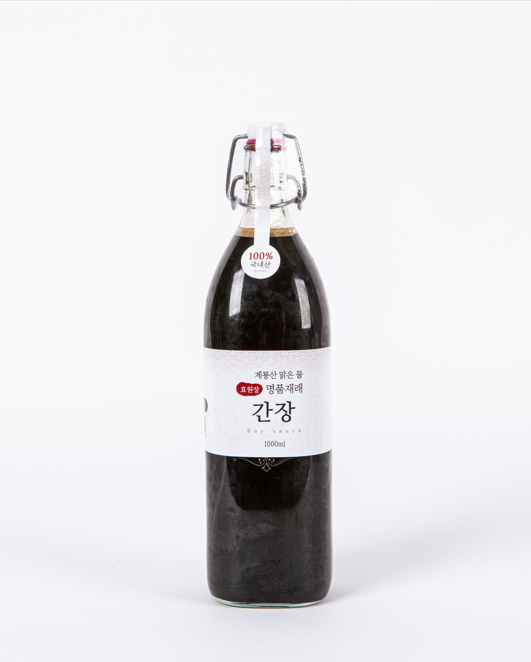 (26년 희망드림)(효원장) 계룡산맑은물 명품재래간장 (500ml/1L)