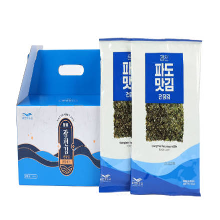 (26년 희망드림)(광천파도김) 광천파도맛김 전장김